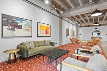 Several gathering spaces
